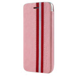 Чехол Nextouch Leather case для Apple iPhone 5/5S (розовый, кожанный)