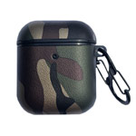 Чехол Synapse Defense Camo для Apple AirPods 1/2 (золотистый/зеленый, пластиковый)