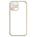 Чехол Totu Soft Plating Series для Apple iPhone 12 pro max (золотистый, гелевый)