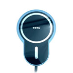 Беспроводное зарядное устройство Totu Speed Series CACW-051 (черное, автомобильное, Fast Charge, 15W, MagSafe)