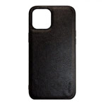 Чехол Coblue Leather Case для Apple iPhone 13 (черный, кожаный)