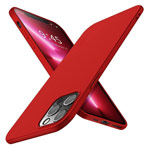 Чехол X-Level Guardian Case для Apple iPhone 13 pro max (красный, гелевый)
