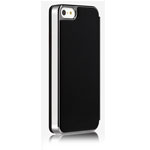 Чехол Totu Design Kiss me Case для Apple iPhone 5/5S (черный, кожанный)