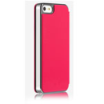Чехол Totu Design Kiss me Case для Apple iPhone 5/5S (розовый, кожанный)