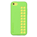 Чехол Totu Design Chocolate Case для Apple iPhone 5C (зеленый, силиконовый)