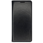 Чехол HDD Wallet Phone case для Samsung Galaxy S22 ultra (черный, кожаный)