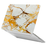 Чехол Yotrix HardCover для Apple MacBook Pro 16 (Marble Gold, матовый, пластиковый)