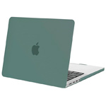 Чехол Yotrix HardCover для Apple MacBook Pro 14 (темно-зеленый, матовый, пластиковый)