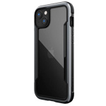 Чехол Raptic Defense Shield для Apple iPhone 14 (черный, маталлический)