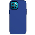 Чехол Totu Brilliant Series для Apple iPhone 12 pro max (синий, гелевый, MagSafe)
