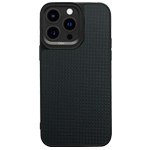 Чехол Kajsa Preppie Collection Dark Series для Apple iPhone 14 pro (Black Carbon, гелевый)