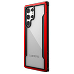Чехол Raptic Defense Shield для Samsung Galaxy S23 ultra (красный, маталлический)