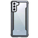 Чехол Raptic Defense Shield для Samsung Galaxy S21 (черный, маталлический)