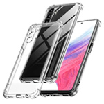 Чехол SeeDoo Defense Clear для Samsung Galaxy S23 (прозрачный, гелевый/пластиковый)