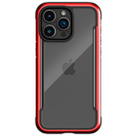 Чехол Raptic Defense Shield для Apple iPhone 15 pro (красный, маталлический)