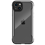 Чехол Raptic Defense Shield для Apple iPhone 15 (черный, маталлический)