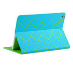 Чехол Totu Design Rayli Leather Case для Apple iPad Air (голубой, с рисунком)