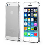 Чехол Totu Design Armor Series Aluminum bumper для Apple iPhone 5/5S (серебристый, металлический)