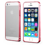 Чехол Totu Design Armor Series Aluminum bumper для Apple iPhone 5/5S (красный, металлический)