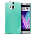 Чехол WhyNot Soft Case для HTC new One (HTC M8) (голубой, гелевый) (NPG)