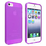 Чехол WhyNot Soft Case для Apple iPhone 5/5S (фиолетовый, гелевый) (NPG)