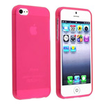 Чехол WhyNot Soft Case для Apple iPhone 5/5S (розовый, гелевый) (NPG)