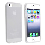 Чехол WhyNot Soft Case для Apple iPhone 5/5S (белый, гелевый) (NPG)