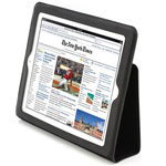 Чехол YooBao Lively Case для Apple iPad 2 (кож.зам, черный)