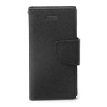 Чехол Mercury Goospery Fancy Diary Case для Apple iPhone 5/5S (черный, кожаный)