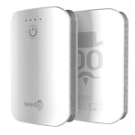 Внешняя батарея Seedoo Mag-Graffiti универсальная (7800 mAh, белая, microUSB)