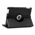 Чехол WhyNot Rotation Case для Apple iPad 2/new iPad (черный, кожаный) (NPG)