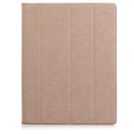 Чехол WhyNot Denim Case для Apple iPad 2/new iPad (бежевый, матерчатый) (NPG)