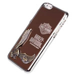 Чехол Harley Davidson An American Legend для Apple iPhone 6 (бронзовый, металлический)