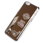 Чехол Harley Davidson An American Legend для Apple iPhone 6 (золотистый, металлический)