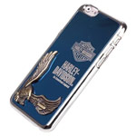 Чехол Harley Davidson An American Legend для Apple iPhone 6 plus (голубой, металлический)