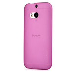 Чехол GGMM Pure Case для HTC new One (HTC M8) (розовый, гелевый)