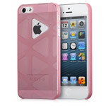 Чехол GGMM Play Case для Apple iPhone 5/5S (розовый, пластиковый)