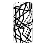 Чехол Dexim Artistic Case для Apple iPhone 5/5S (черный/белый, пластиковый)