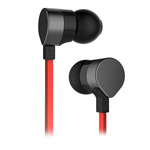 Наушники Wallytech Metal Earphone WHF-125 (черный/красный, пульт/микрофон, 20-20000 Гц, 8.0 мм)