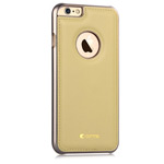 Чехол Comma Icon case для Apple iPhone 6 plus (золотистый, кожаный)