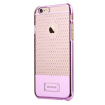 Чехол USAMS V-Plating Series для Apple iPhone 6 (розовый, пластиковый)