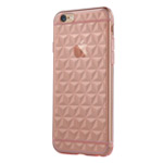 Чехол USAMS Gelin Series для Apple iPhone 6 plus (розовый полупрозрачный, гелевый)