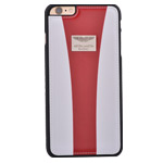 Чехол Aston Martin Racing Strap для Apple iPhone 6 (белый/красный, кожаный)