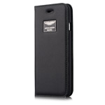 Чехол Aston Martin Luxury Folio case для Apple iPhone 6 plus (черный, кожаный)