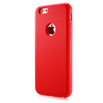 Чехол G-Case Noble Series для Apple iPhone 6 (красный, кожаный)