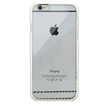 Чехол Seedoo Mag Plating case для Apple iPhone 6 (серебристый, пластиковый)