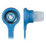 Наушники Wallytech Super Bass WHF-115 (голубые, пульт/микрофон, 20-20000 Гц, 12 мм)