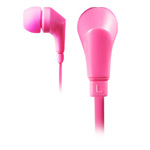 Наушники Wallytech Flat Cable Earphones WHF-111 (розовые, пульт/микрофон, 20-20000 Гц, 8 мм)