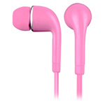 Наушники Wallytech Stereo In-Ear Earphone WHF-126 (розовые, пульт/микрофон, 20-20000 Гц, 10 мм)