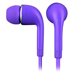 Наушники Wallytech Stereo In-Ear Earphone WHF-126 (фиолетовые, пульт/микрофон, 20-20000 Гц, 10 мм)